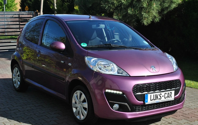 Peugeot 107 cena 19999 przebieg: 125000, rok produkcji 2013 z Szczebrzeszyn małe 667
